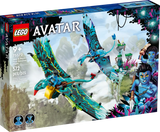 Lego Avatar - Jake and Neytiris First Flight on the Banshee