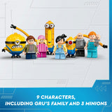 Lego Despicable Me 4 Minions and Gru's Family Mansion