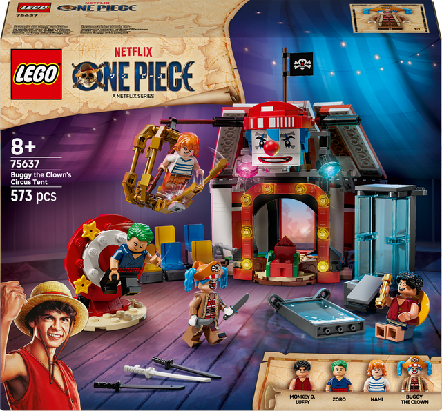 Lego One Piece - Buggy the Clown's Circus Tent