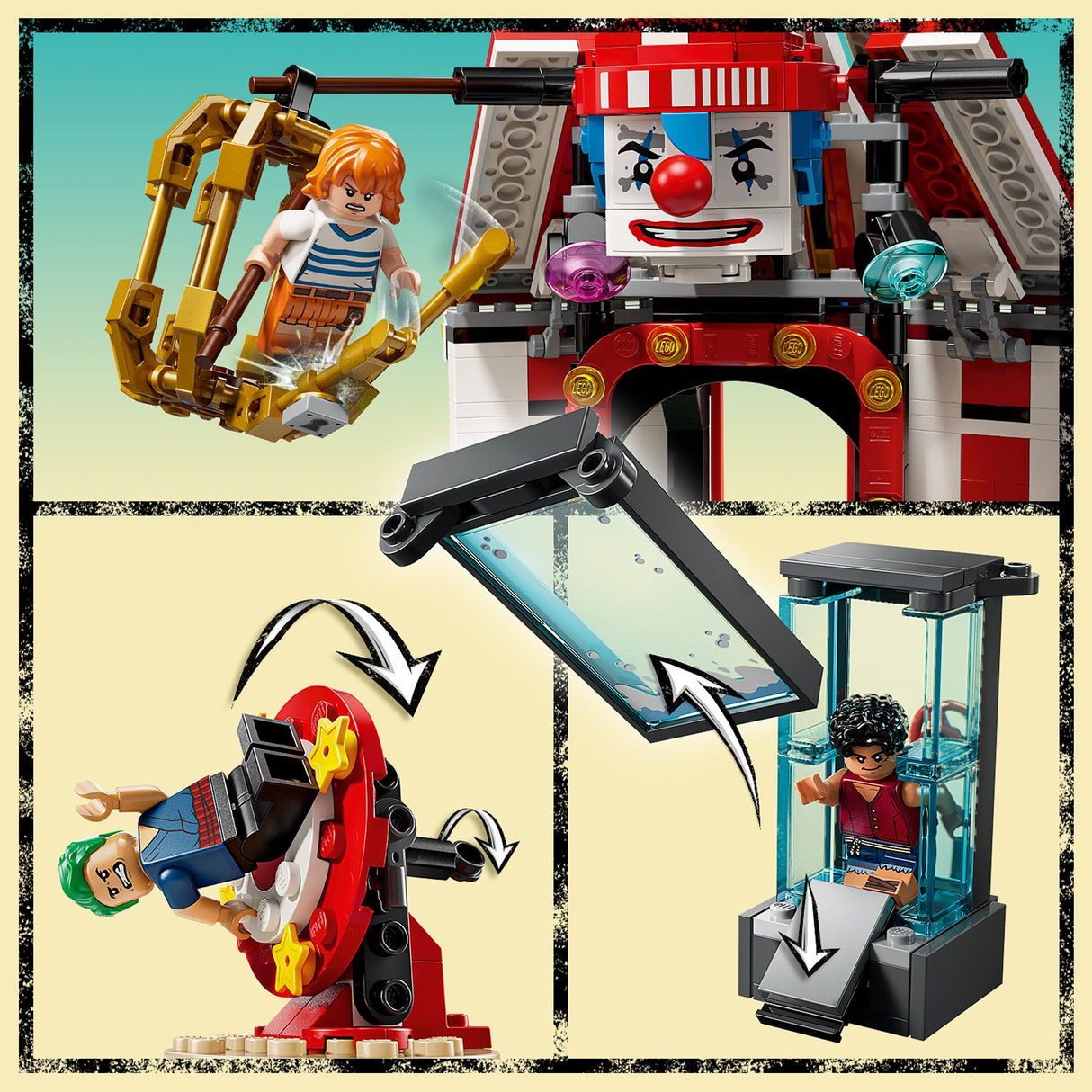 Lego One Piece - Buggy the Clown's Circus Tent
