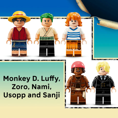 Lego One Piece - The Going Merry Pirate Ship