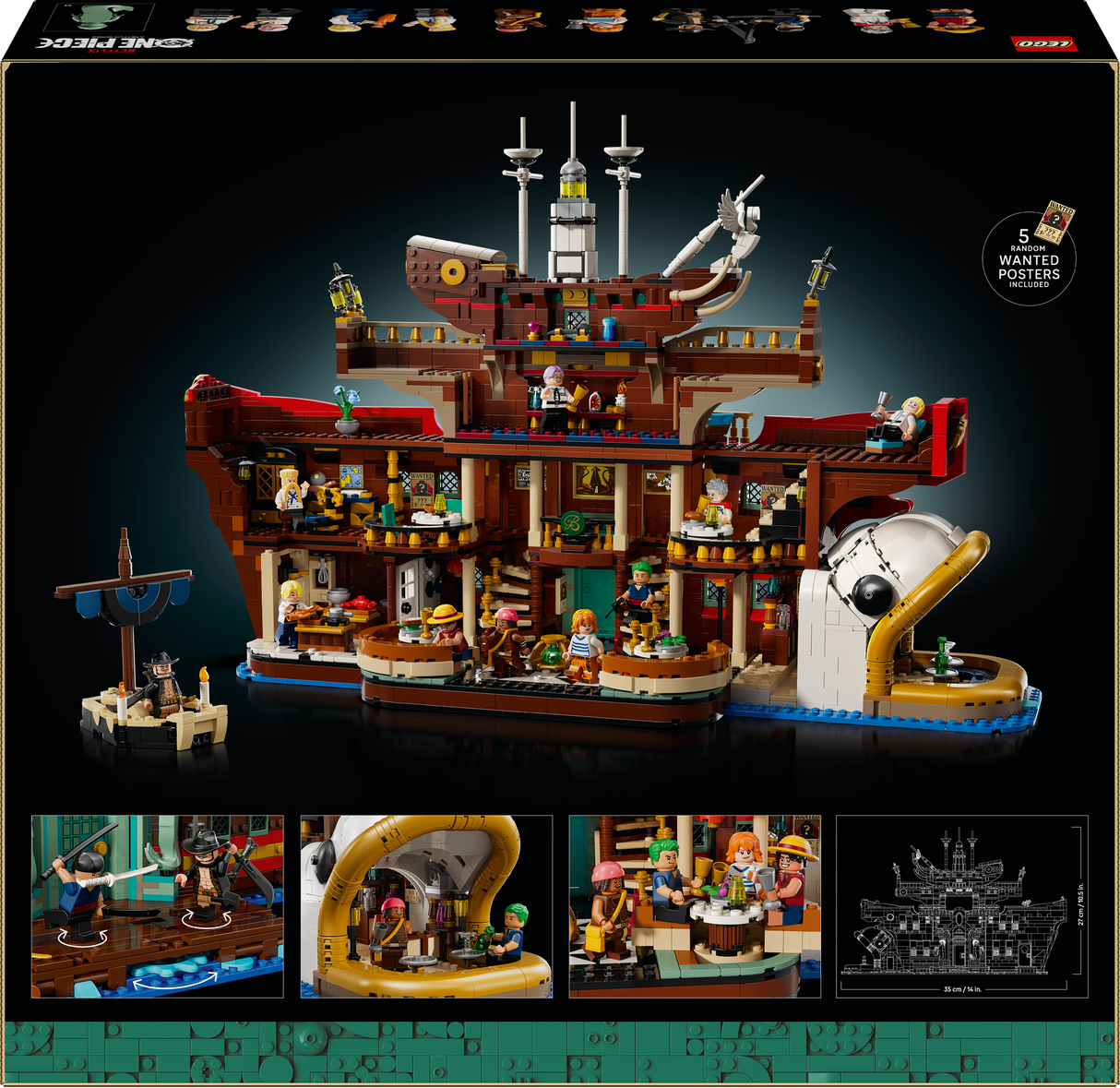Lego One Piece - The Baratie Floating Restaurant