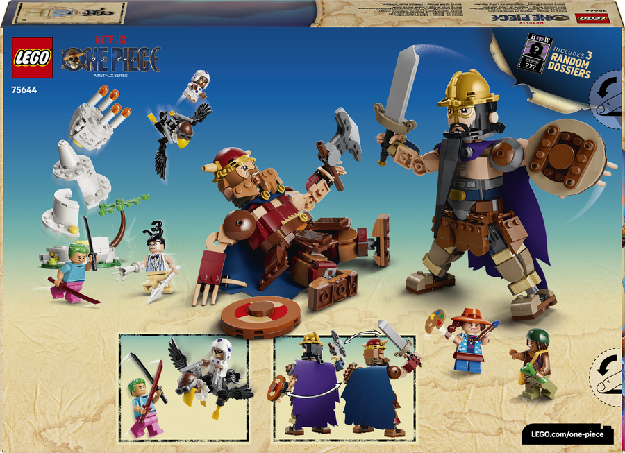 LEGO One Piece - Dorry vs. Brogy: Giants of Little Garden