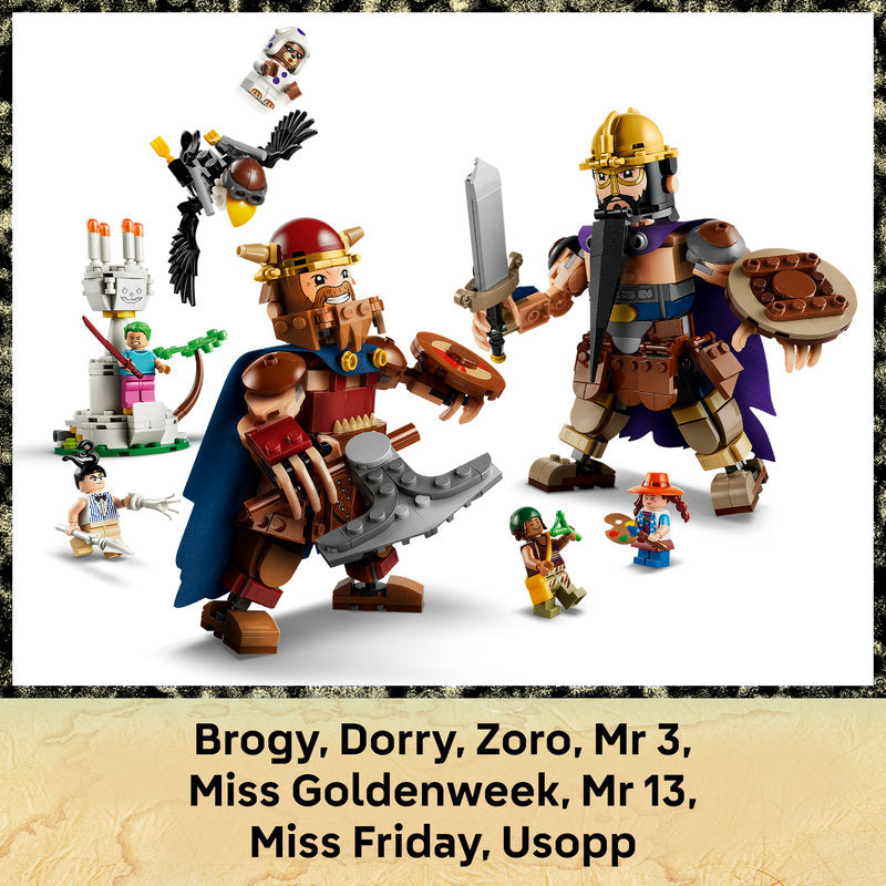 LEGO One Piece - Dorry vs. Brogy: Giants of Little Garden