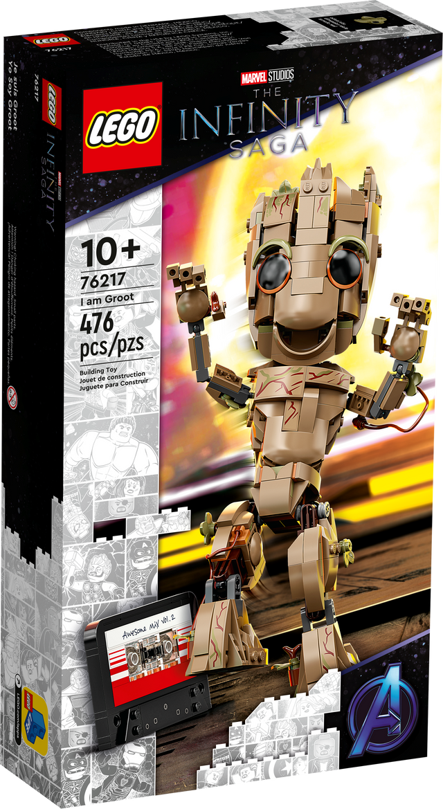 Lego Marvel Guardians of the Galaxy I am Groot Set