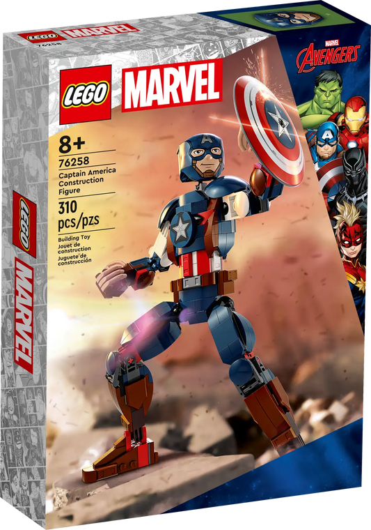 Lego Captain America Construction Figure