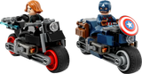 Lego Black Widow & Captain America Motorcycles