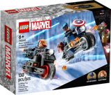 Lego Black Widow & Captain America Motorcycles