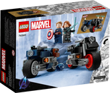 Lego Black Widow & Captain America Motorcycles
