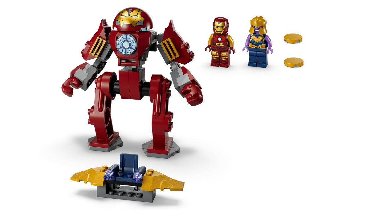Lego Marvel Iron Man Hulkbuster vs Thanos