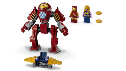 Lego Marvel Iron Man Hulkbuster vs Thanos