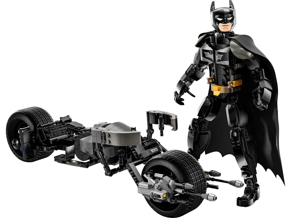 Lego Batman Construction Figure and Bat-Pod Bike