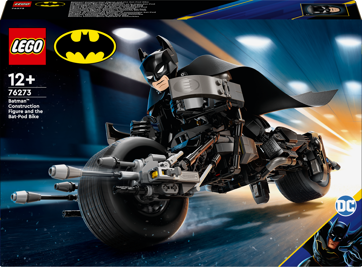 Lego Batman Construction Figure and Bat-Pod Bike