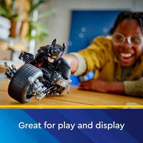 Lego Batman Construction Figure and Bat-Pod Bike