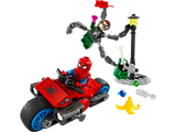 Lego Spiderman Motorcycle Chase: Spider-Man vs. Doc Ock