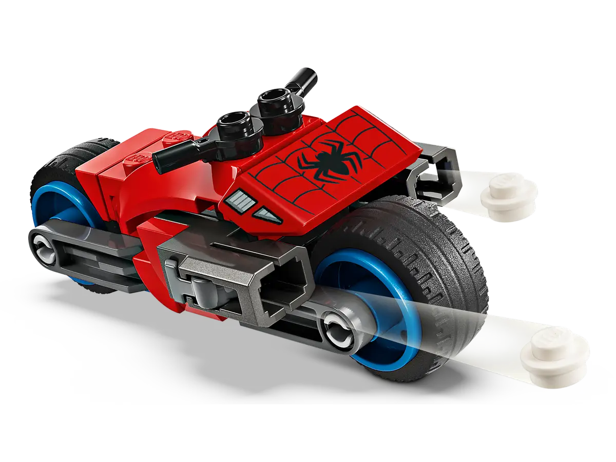 Lego Spiderman Motorcycle Chase: Spider-Man vs. Doc Ock