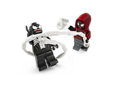 Lego Marvel Spiderman Venom Mech Armor vs. Miles Morales