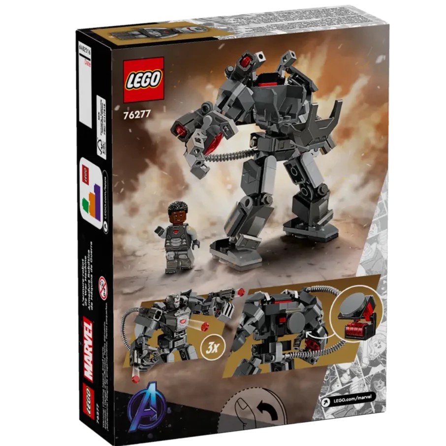 Lego Marvel War Machine Mech Armor Set
