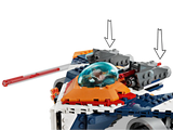Lego Marvel Guardians of the Galaxy Rockets Warbird vs. Ronan