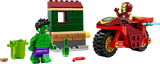 Lego Marvel: Iron Man with Bike and The Hulk