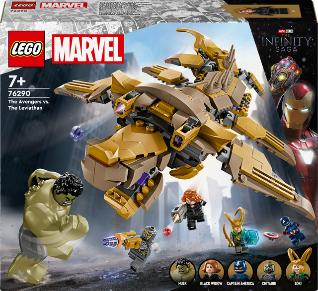 Lego Marvel The Avengers vs. The Leviathan