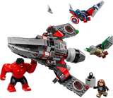 Lego Marvel Captain America vs. Red Hulk Battle
