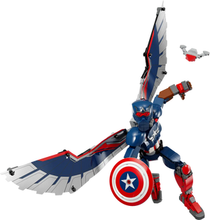 Lego Marvel New Captain America Construction Figure