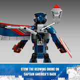 Lego Marvel New Captain America Construction Figure