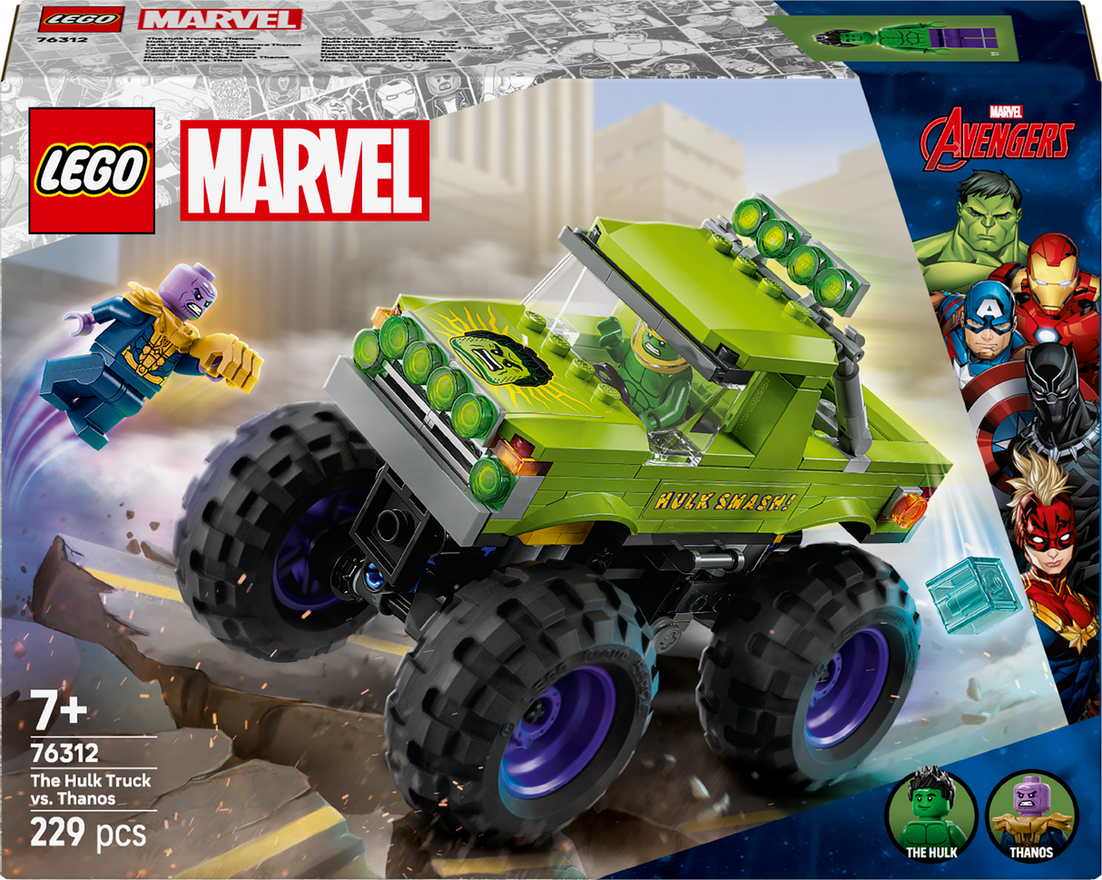 Lego Marvel - The Hulk Truck vs. Thanos