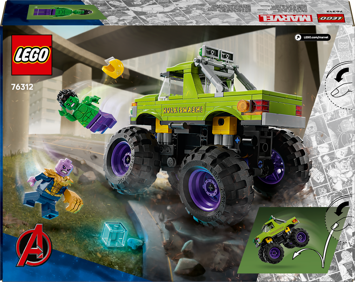 Lego Marvel - The Hulk Truck vs. Thanos