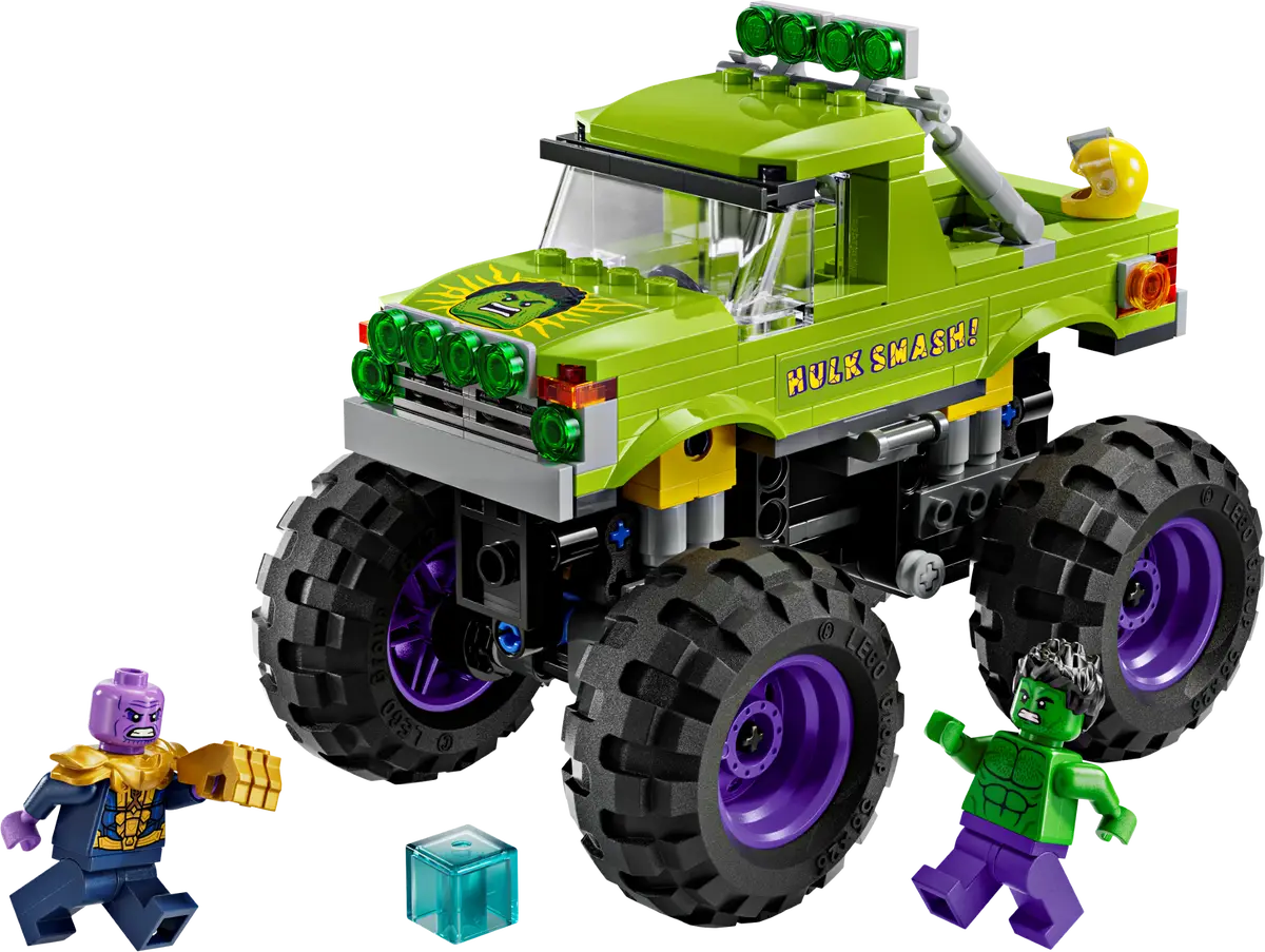 Lego Marvel - The Hulk Truck vs. Thanos