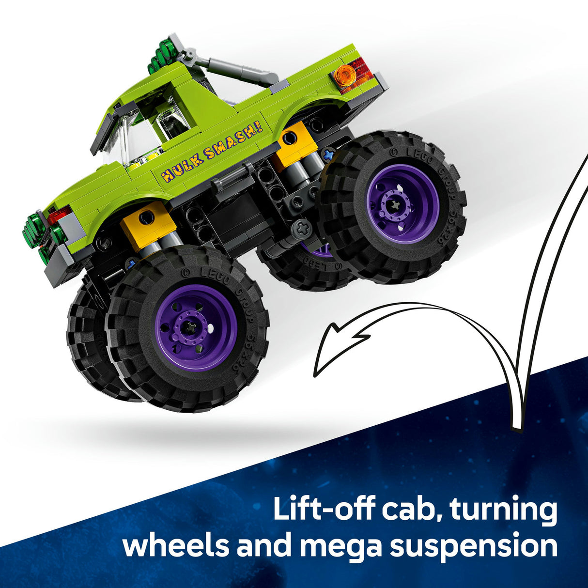 Lego Marvel - The Hulk Truck vs. Thanos