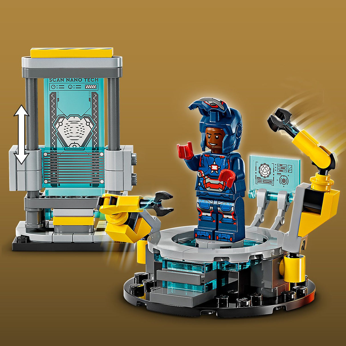 Lego Marvel - Iron Mans Laboratory: Hall of Armor