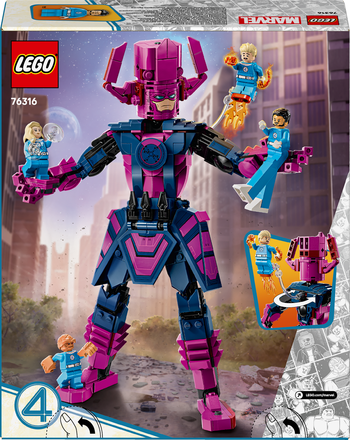 Lego Marvel - Fantastic Four vs. Galactus Construction Figure