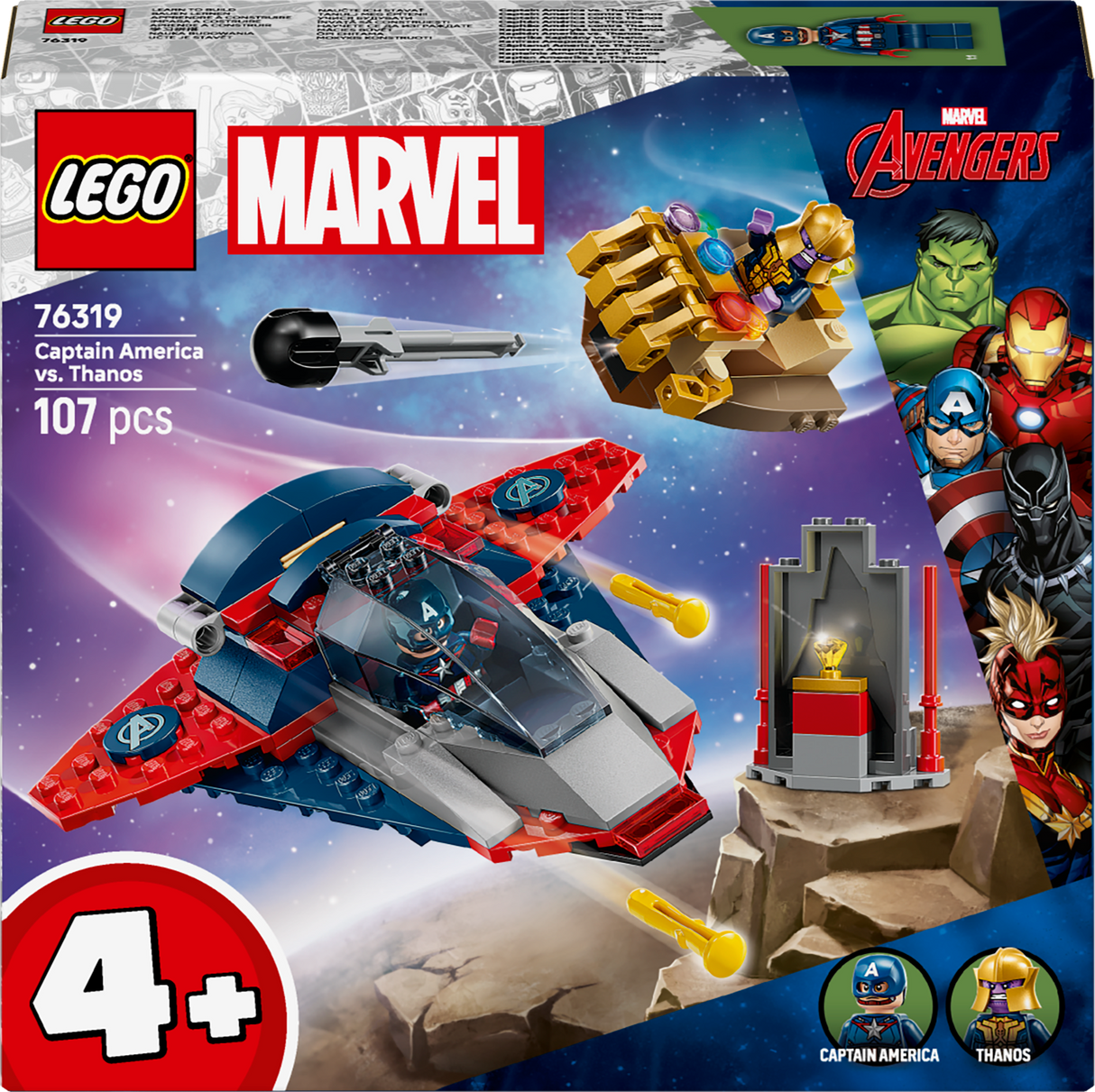 Lego Marvel - Captain America vs. Thanos