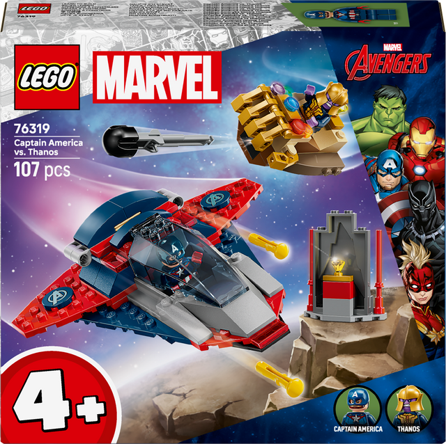 Lego Marvel - Captain America vs. Thanos