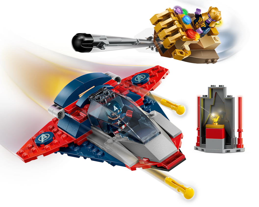 Lego Marvel - Captain America vs. Thanos