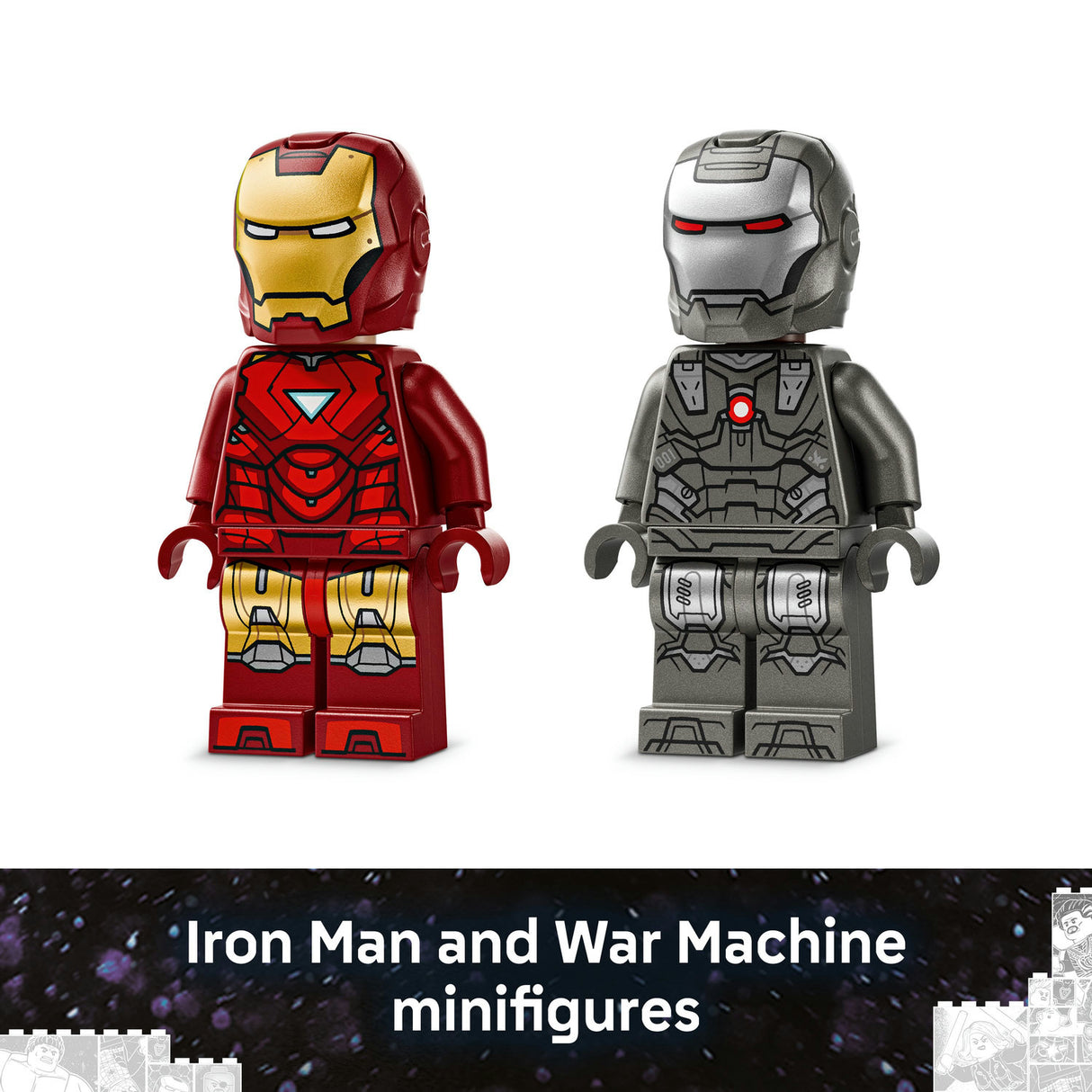 Lego Marvel - Iron Man & War Machine vs. Hammer Drones