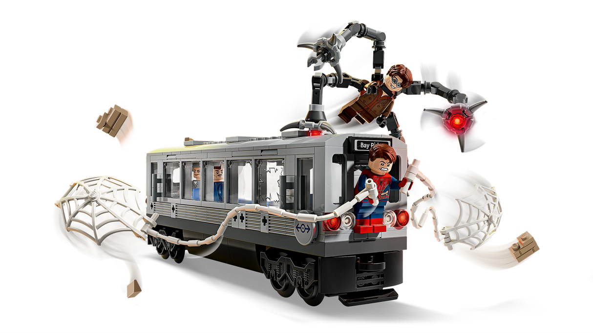 Lego Marvel - Spider-Man vs. Doc Ock Subway Train Scene