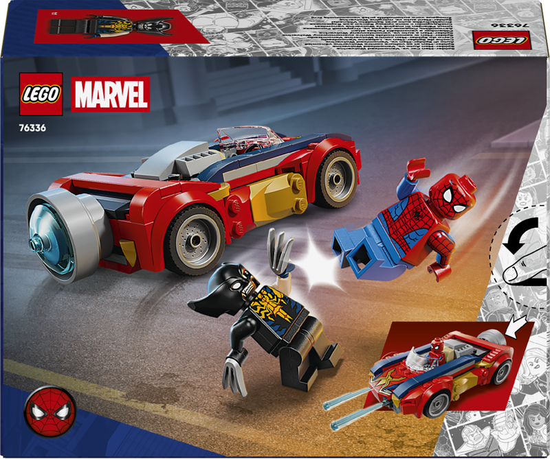 LEGO Marvel - Spider-Man Car vs. Venomized Wolverine