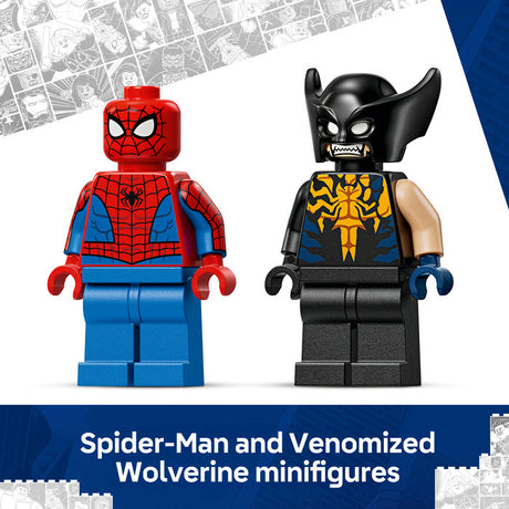 LEGO Marvel - Spider-Man Car vs. Venomized Wolverine