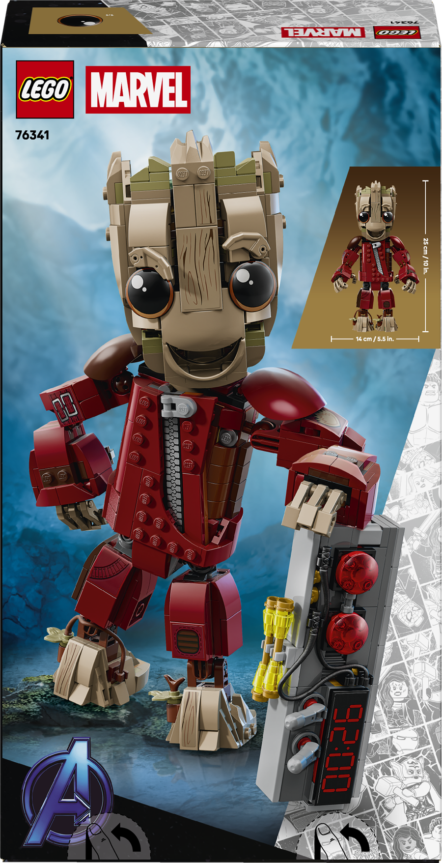 LEGO Marvel - Ravager Jumpsuit Groot