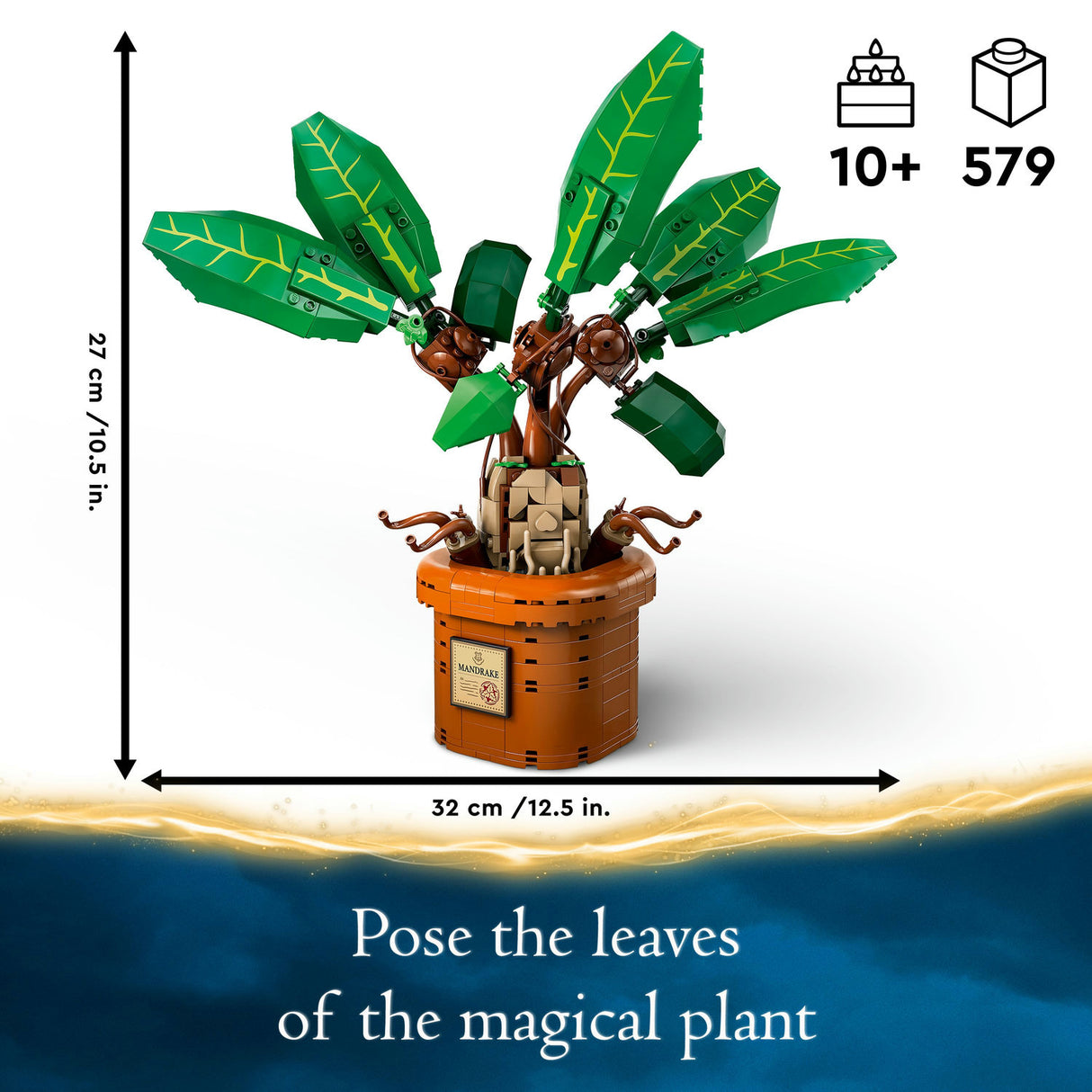 Lego Harry Potter Mandrake