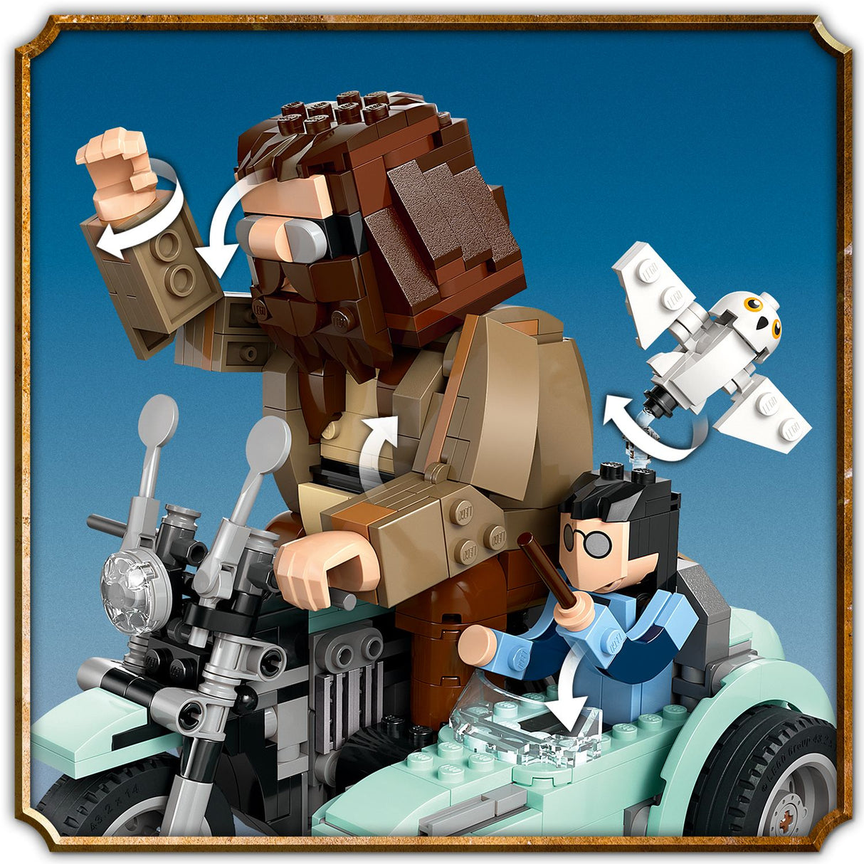 Lego Harry Potter - Hagrid & Harry's Motorcycle Ride