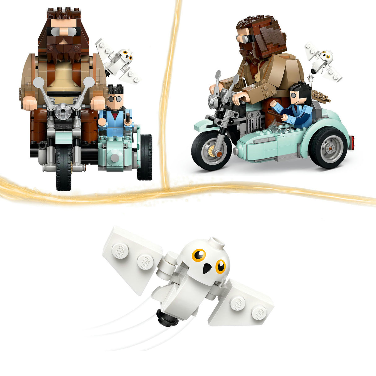 Lego Harry Potter - Hagrid & Harrys Motorcycle Ride