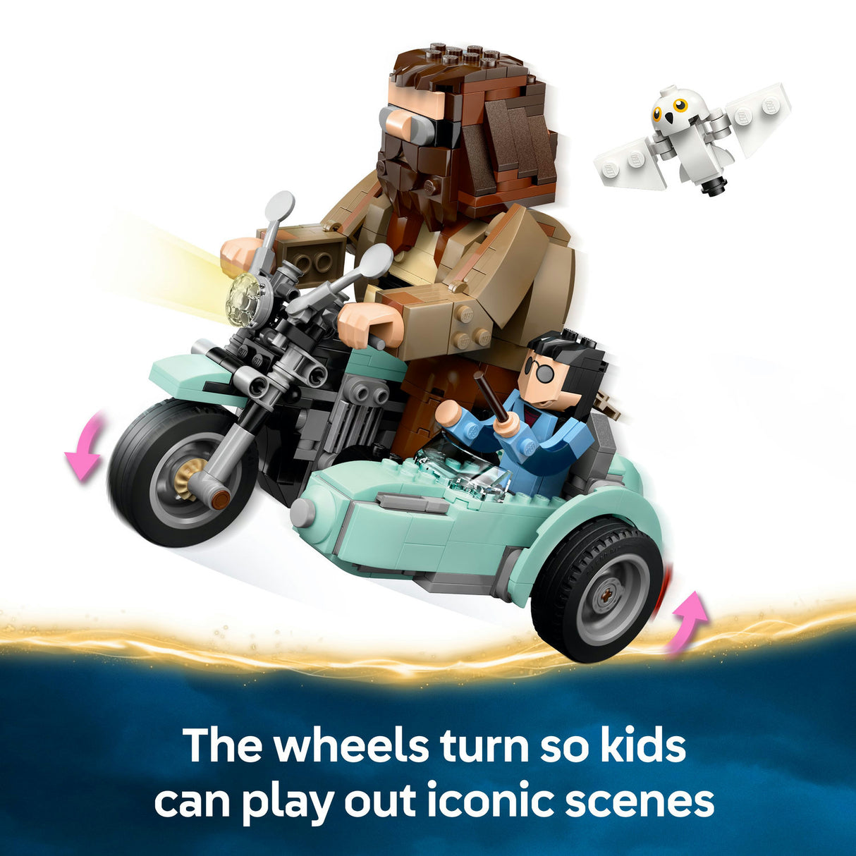 Lego Harry Potter - Hagrid & Harrys Motorcycle Ride
