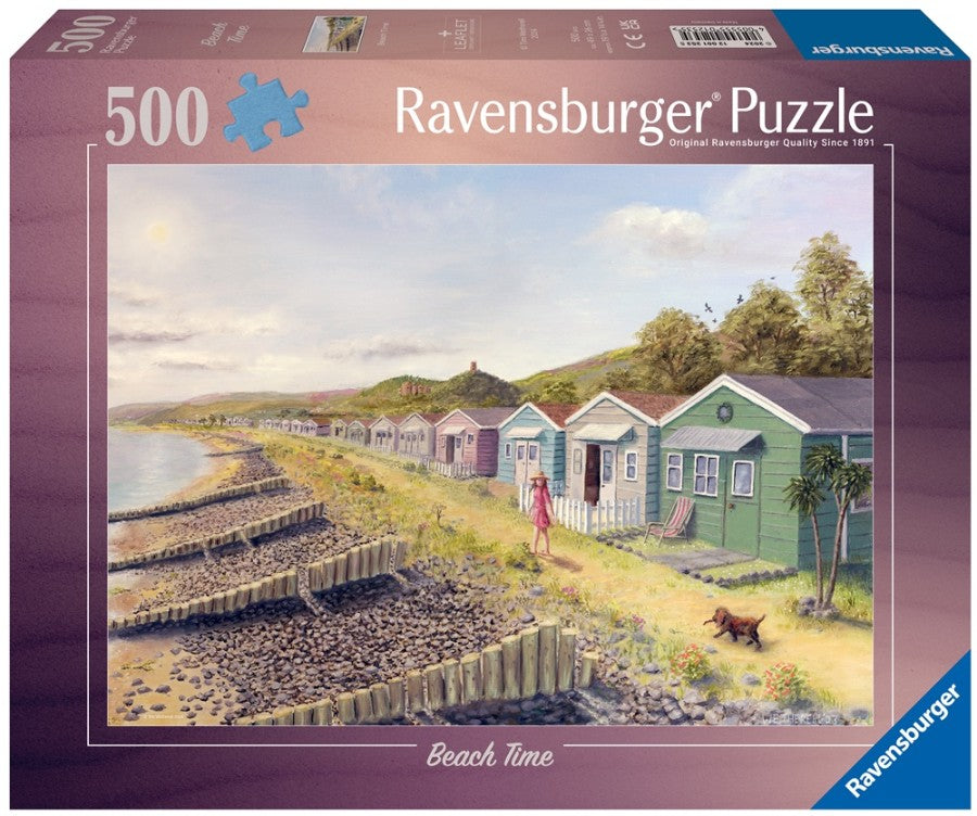 500 Piece Jigsaw Puzzle - Beach Time