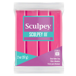 Sculpey III Oven Bake Clay 2oz Candy Pink