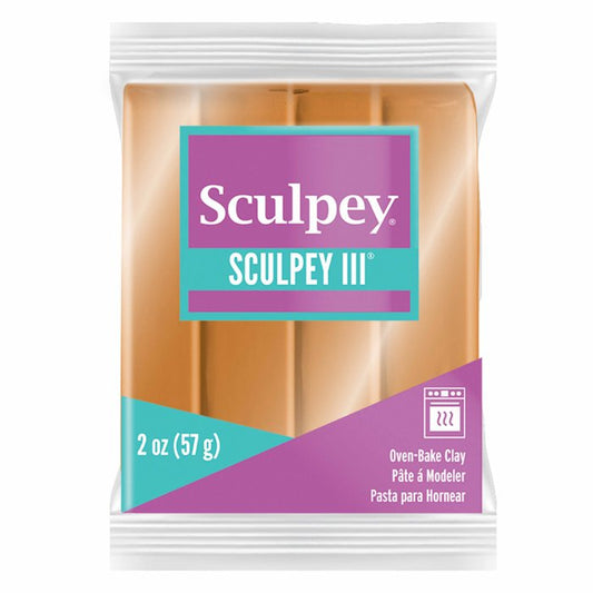Sculpey III 2oz Gold Oven Bake Clay