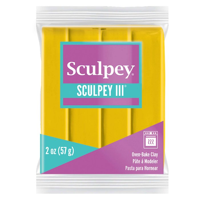 Sculpey III 2oz Yellow Oven Bake Clay